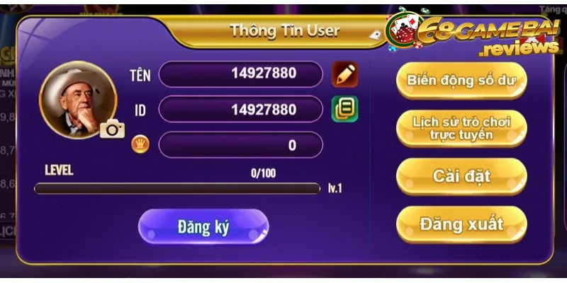 Giao diện trang web của Abcvip rất hấp dẫn - Abcvip